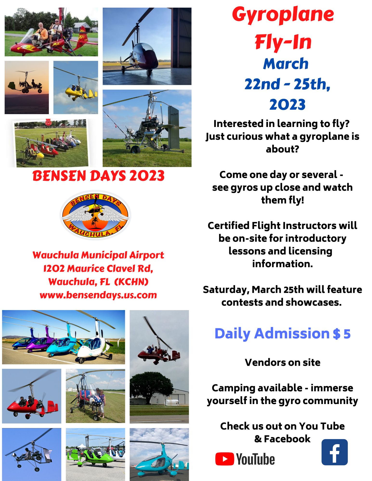 Bensen Days 2023 Flyer